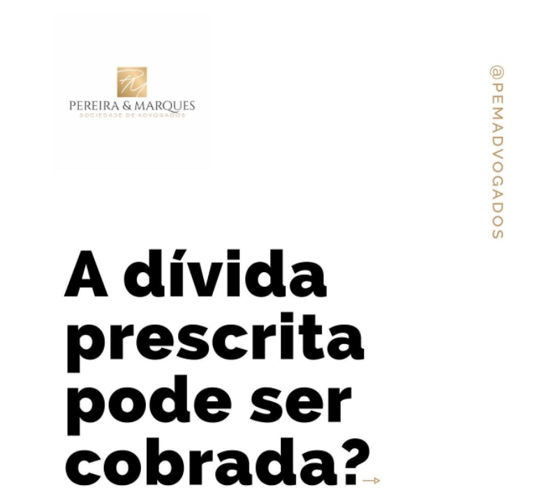 PRESCRIÇÃO DA DÍVIDA